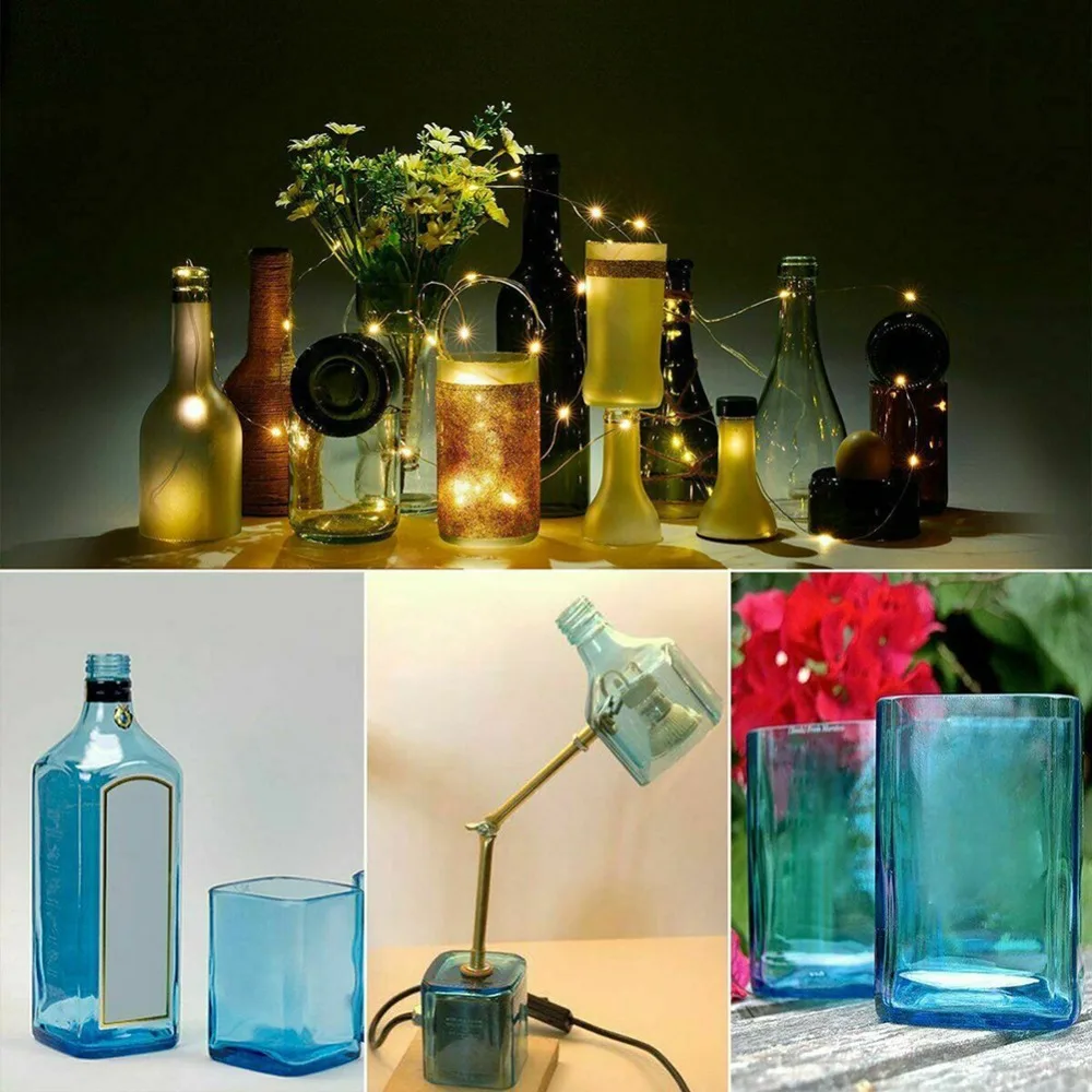 Universal Einstellbare DIY Glas Flasche Cutter Größen Metall Glas Flasche Cut Maschine Wein Flaschen Handwerk Dekorationen Schneiden Werkzeug – Detail 9