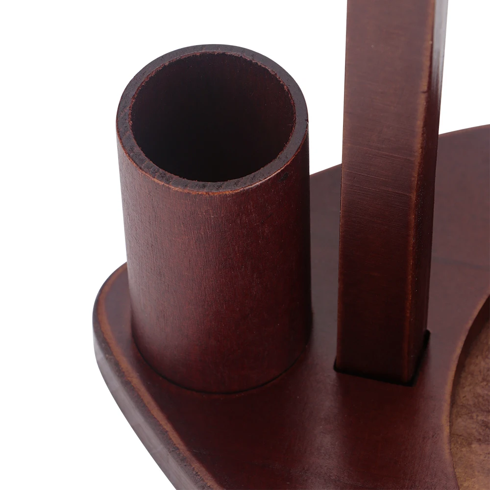 قطعة واحدة من حامل الغزل الخشبي المغناطيسي مع تخزين خطاف كروشيه - لعشاق الحياكة والحياكة، 360 درجة ° دوران-هدية مثالية #5