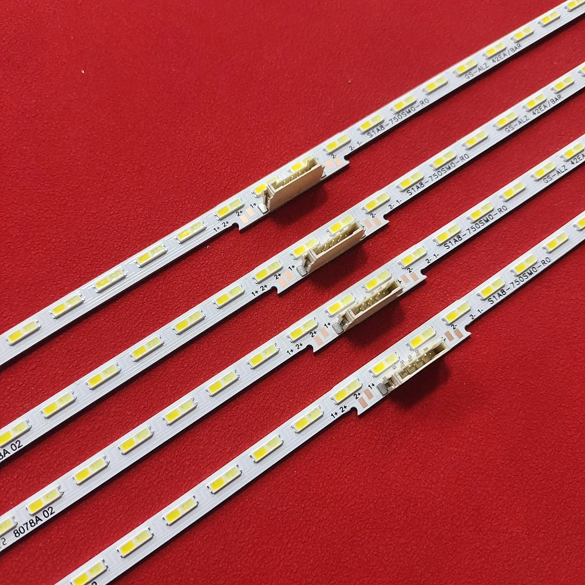 LED شريط إضاءة خلفي ل UN75AU8000F UN75AU8000G UE75AU8000 LM41-01046A/C 75AUBK S1A8-750SM0-R0 ES75SV8FPKWA42 ES75SVBFPKWA42 #1