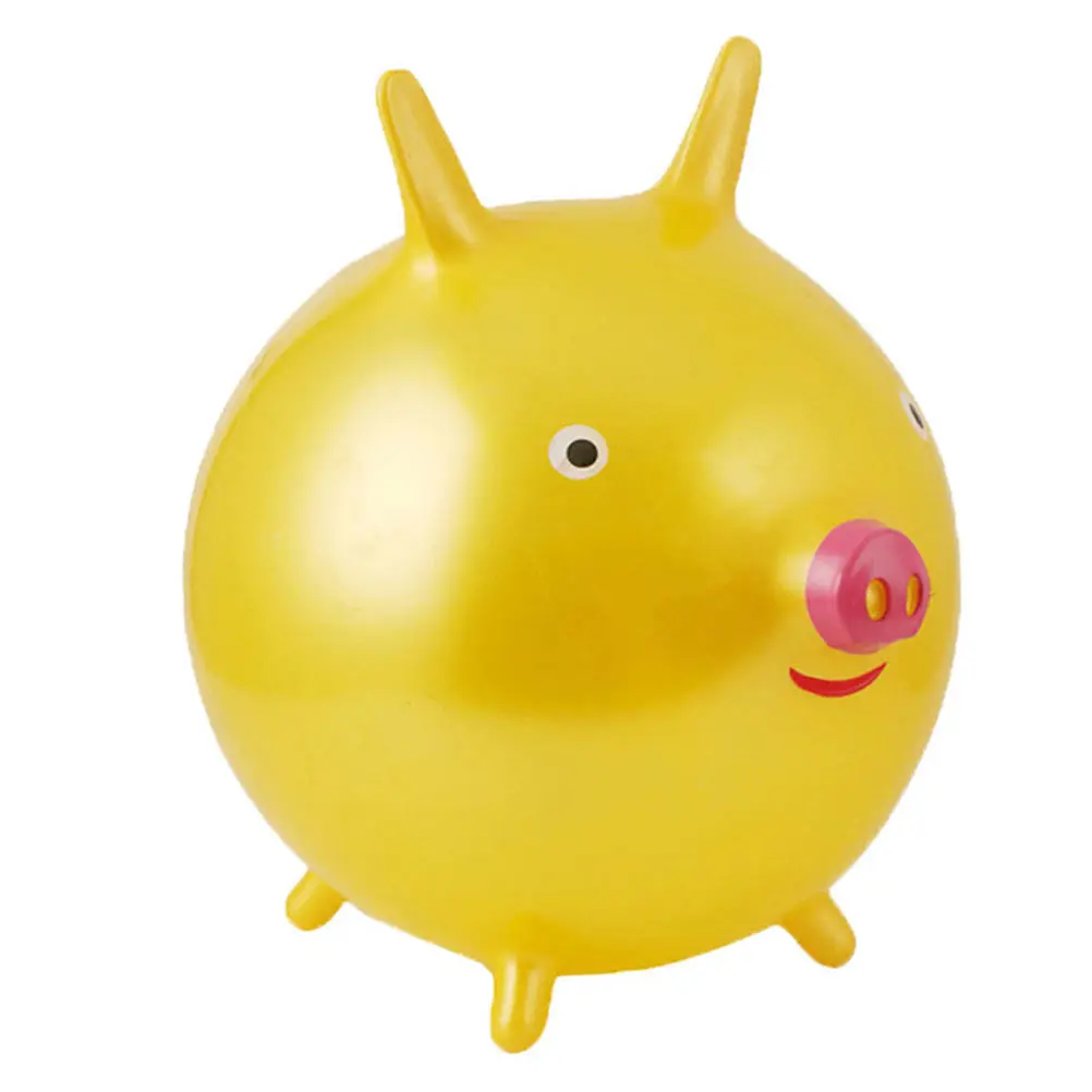 Palla che rimbalza Giocattolo per bambini Premium Cartoon PVC Festa di compleanno Asilo Divertimento Sano Resistenza Equilibrio Coordinazione