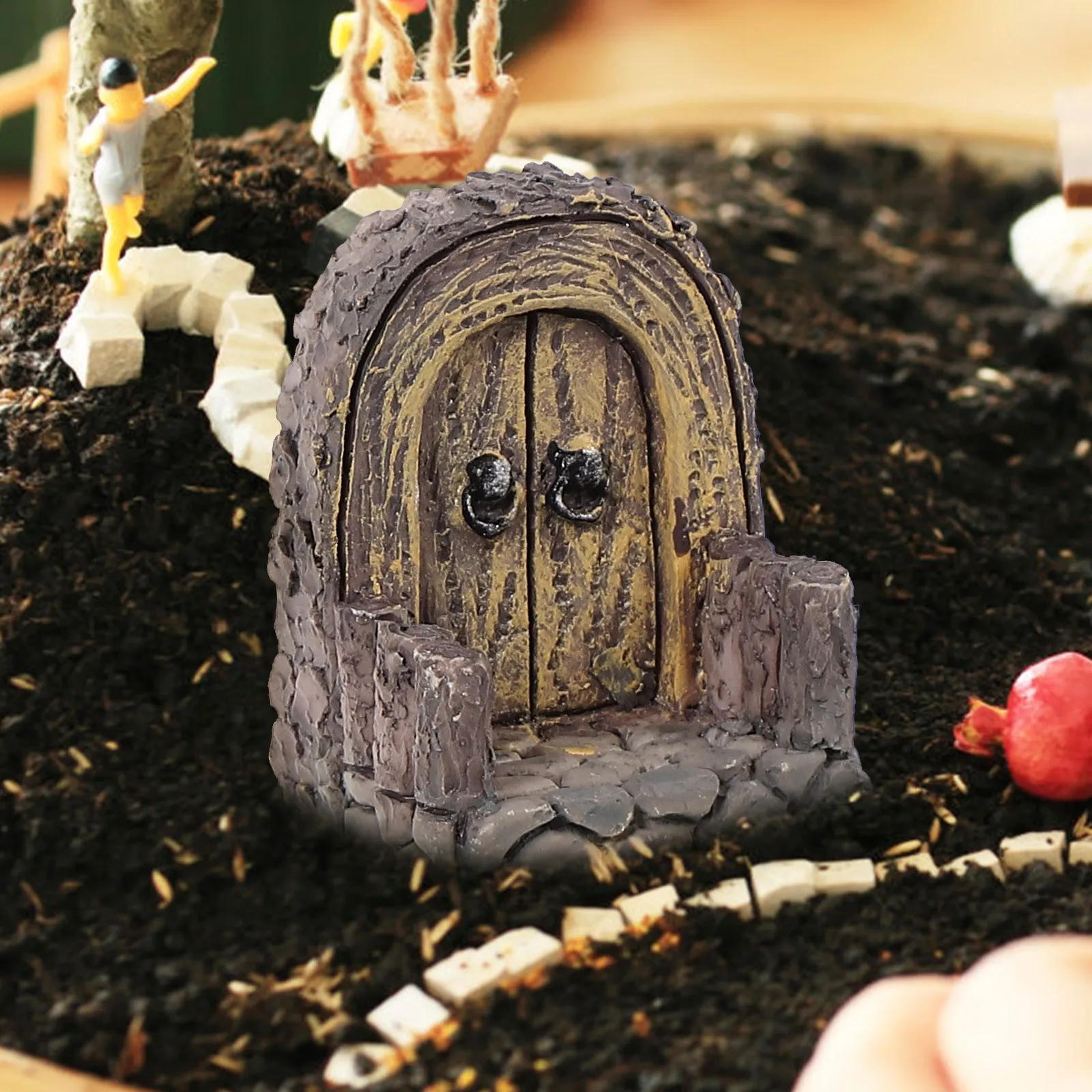 3 szt. Miniaturowe drzwiczki d – Bonsai Garden Set Up recenzja i cena