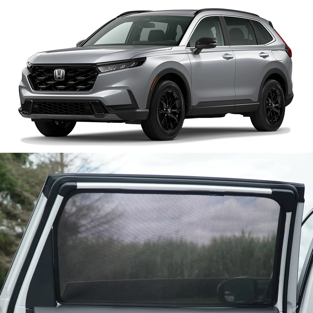 

For Honda CRV CR-V RS Ⅵ 2023 2024 Car Sun Visor Accessories Window Windshield Cover Sunshade Curtain Mesh Shade Blind Custom