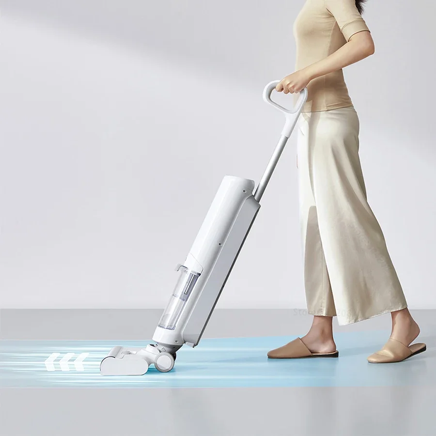 NWE XIAOMI MIJIA Wireless Wet Dry Vacuum Cleaner and Hot Water Washing Mop Handheld Smart Floor Washer Self Cleaning LED Display