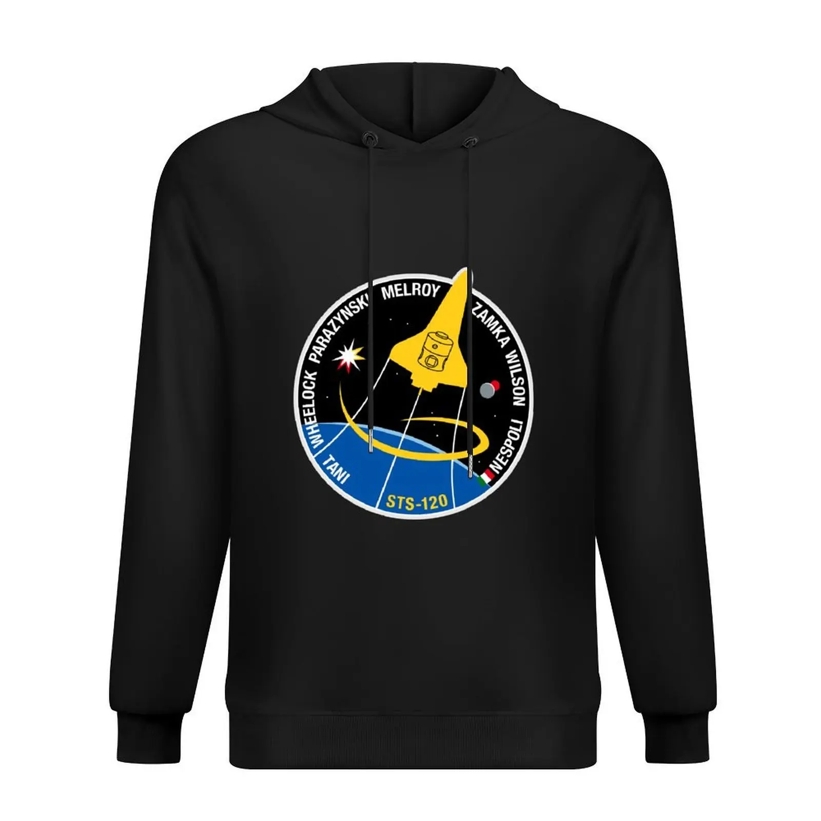 

STS-120 Mission Patch Hoodie japanese style clothes for men men's clothing men's clothes men hoodie