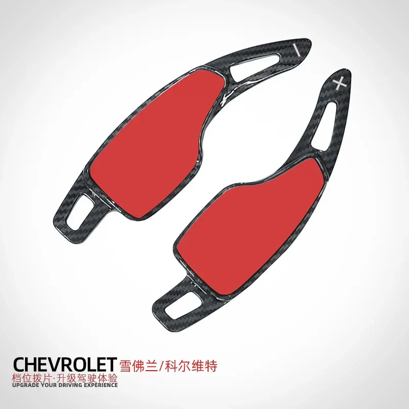For Chevrolet Camaro Corvette C7 Steering Wheel Shift Paddle Extension Aluminum Alloy Gear Shifter Paddles Car Accessories