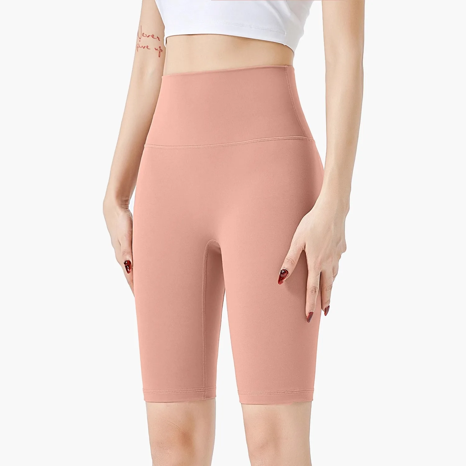 ​ Neuro-Fit para mujer ™   Pantalones cortos de rendimiento de 3,5": ultra ergonómicos ™   Tecnología SeamFree sin T ®   ButtLock ™   & ColorHolograma ™   para Cycle-Yoga