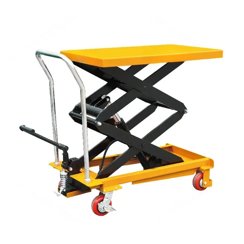 for PT150 for PTS500 for PTD1000 Manual Hydraulic Platform Lifting Trolley Mold Cart Heavy Duty Warehouse Hand Truck Pallet