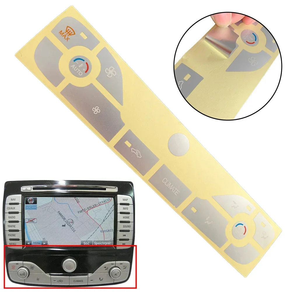 Light Penetration Repair Lettering Car Interior Parts For FORD For S-Max 2011 High Quality Repair Repair Sticker