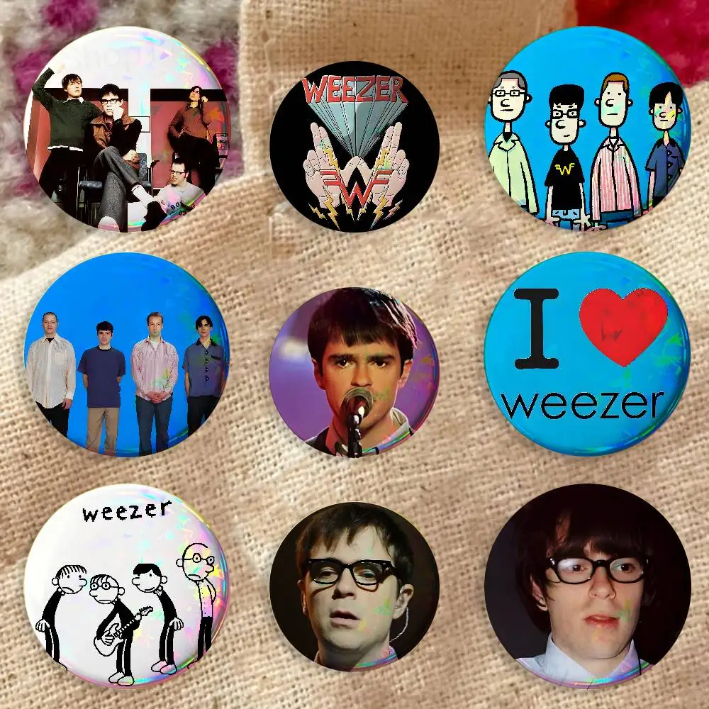 

Band W-Weezer Enamel Badges Cartoon Character Pins Brooch for Bag Shoes Decoration Jewelry Gifts