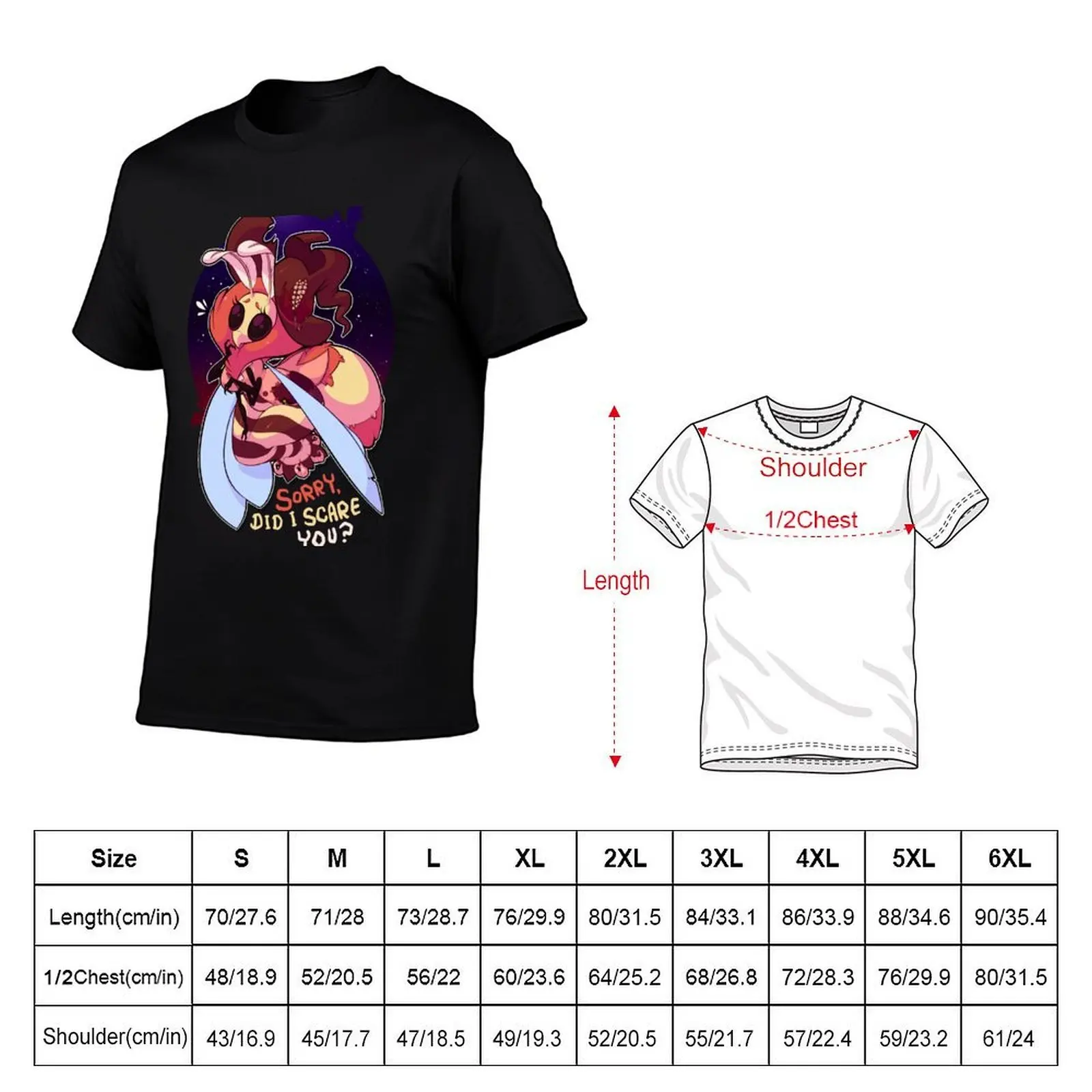 Sorry, Did I Scare You? T-Shirt basketball graphic tees anime t shirts for men pack