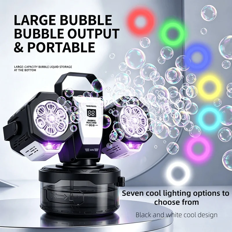 pistola-a-bolle-con-doppio-ugello-2026-ricaricabile-type-c-con-telecomando-360-°-bolle-rgb-rotanti-automatiche-35000-per-matrimoni-e-feste-all'aperto