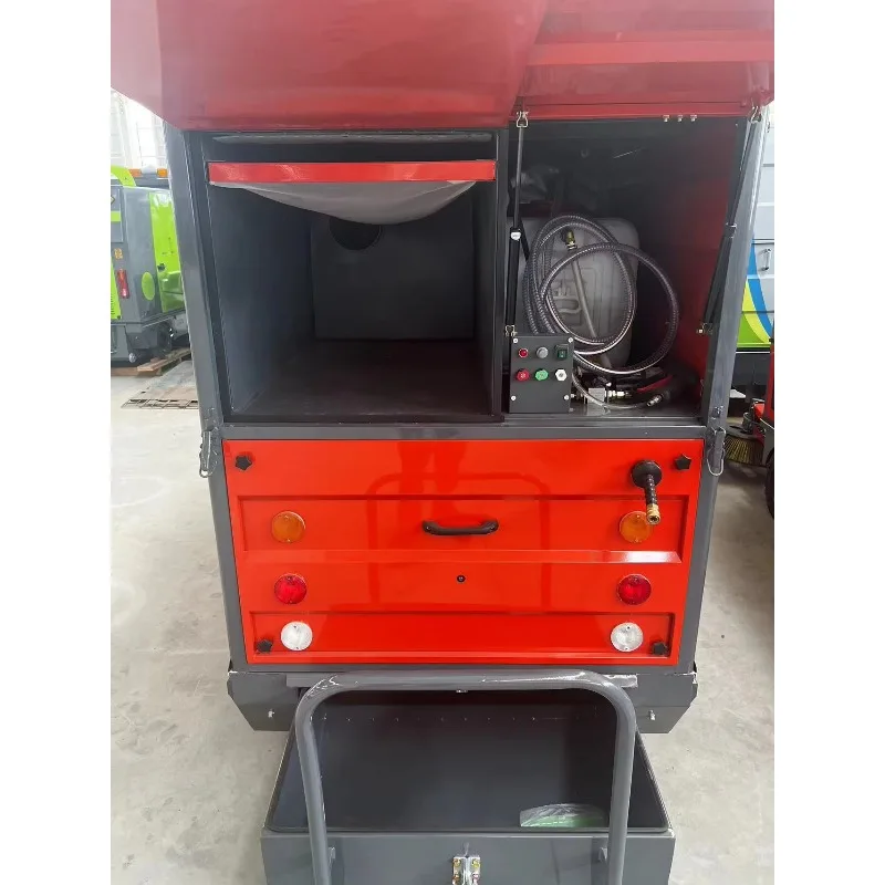 YG Customized Durable Sweeping All-in-one Sweeper Ride On Floor Sweeper Battery Powered Electric Outside Industry Sweeper Machin