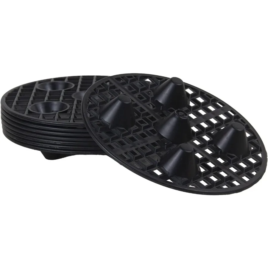 

8 PCS Plant Level Pot Elevator Heavy Duty Plant Stands Plant Saucer Riser for Indoor Plant Flower Pot Grow Drainage Plant Pot S