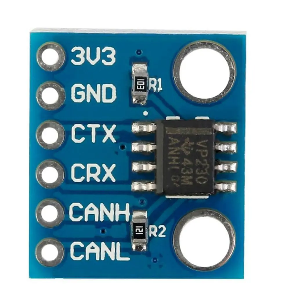 CAN Bus Transceiver Módulo de Comunicação, Proteção Térmica, Slope Control Logic para Arduino Controller Board, SN65HVD230, Novo