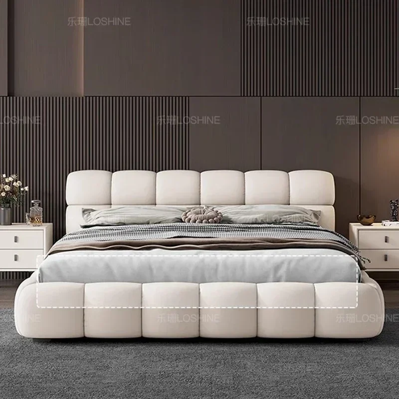 JJChildren Safe Bed Luxury Modern Beauty Wooden Sun Platform Bed King Size Girls Design Modern Cama Solteiro Trendy Furniture