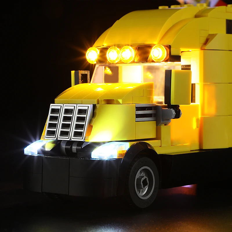 Universal Lighting Kit for Lego 60440 Delivery Truck (Only Led Light,Without Blocks Model) Flexible & Bright Lighting Solution