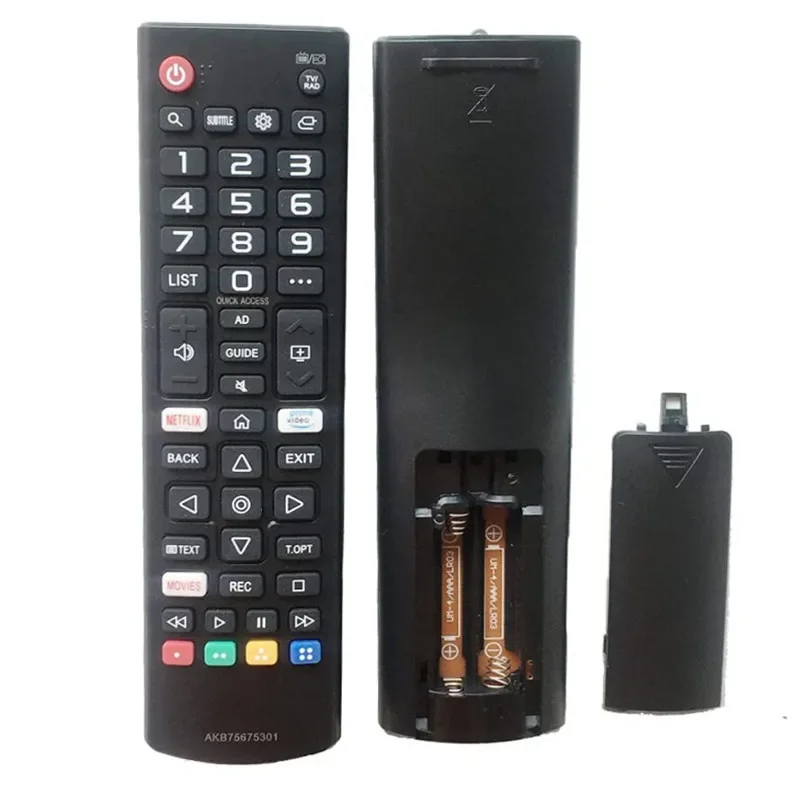 New Universal Remote Control AKB75675301 for Smart TV Fernbedienung Replace AKB75675304 AKB75675311 with NETFLIX Prime Movies