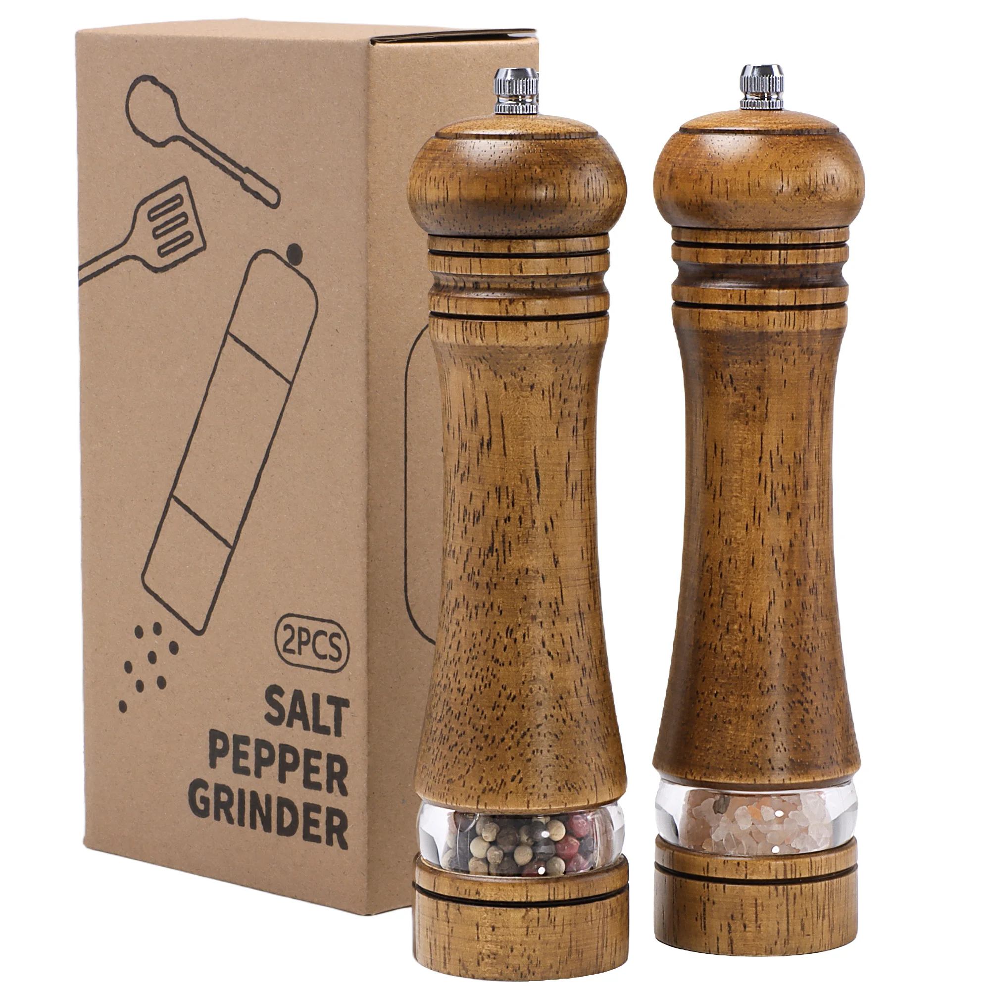 Wood Salt And Peppe… - image