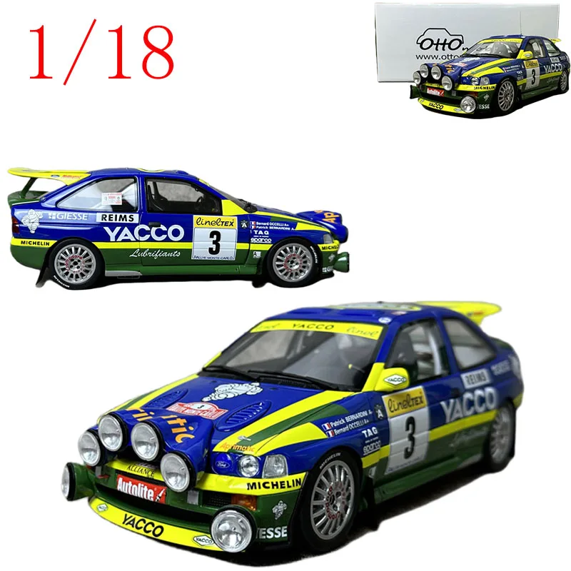 

Литой под давлением масштаб OTTO масштаб 1/18 ‌ Раллийный автомобиль Ford Escort RS WRC (1996) Модель автомобиля из сплава, игрушки для мальчиков, подарок, литье под давлением и игрушечный транспорт
