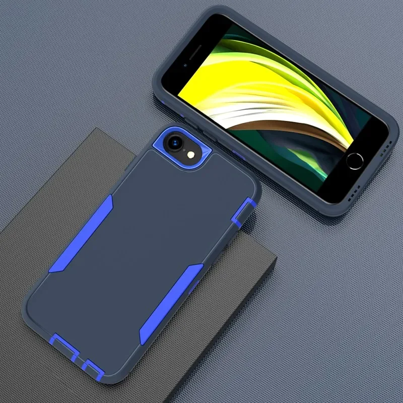 آيفون SE 2022 حافظة مقاومة للصدمات ماتي الهاتف الوفير الهجين الثقيلة حالات آيفون SE 2022 الغطاء الخلفي آيفون SE 2022