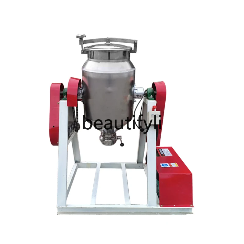 

Stainless Steel Mixer Dry Powder Mixing Machine Feed Food Granule Commercial Powder Mixing Machine