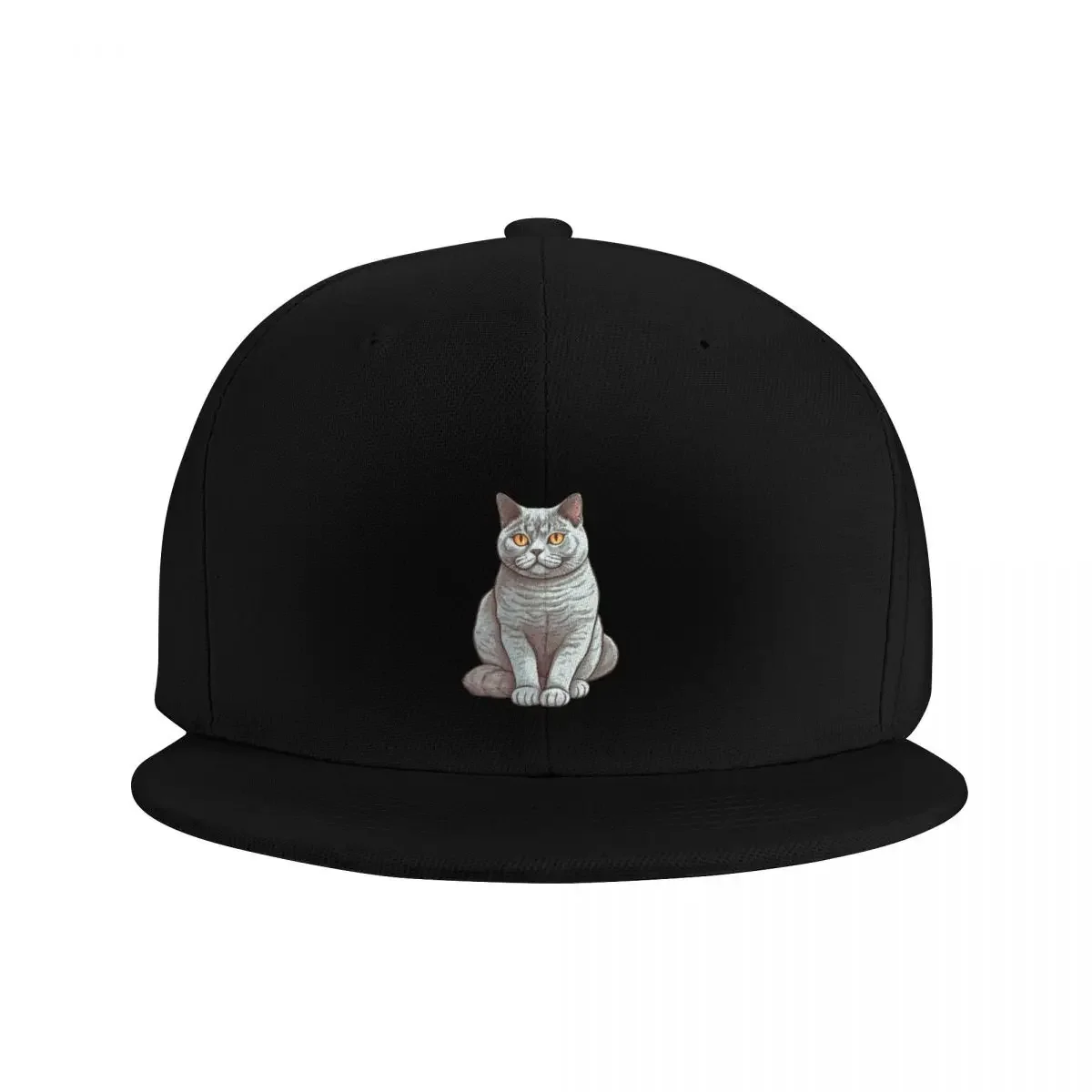 Charming British Shorthair: A Delightful Feline Baseball Cap Hood western Hat Women's Beach Outlet 2024 Men's