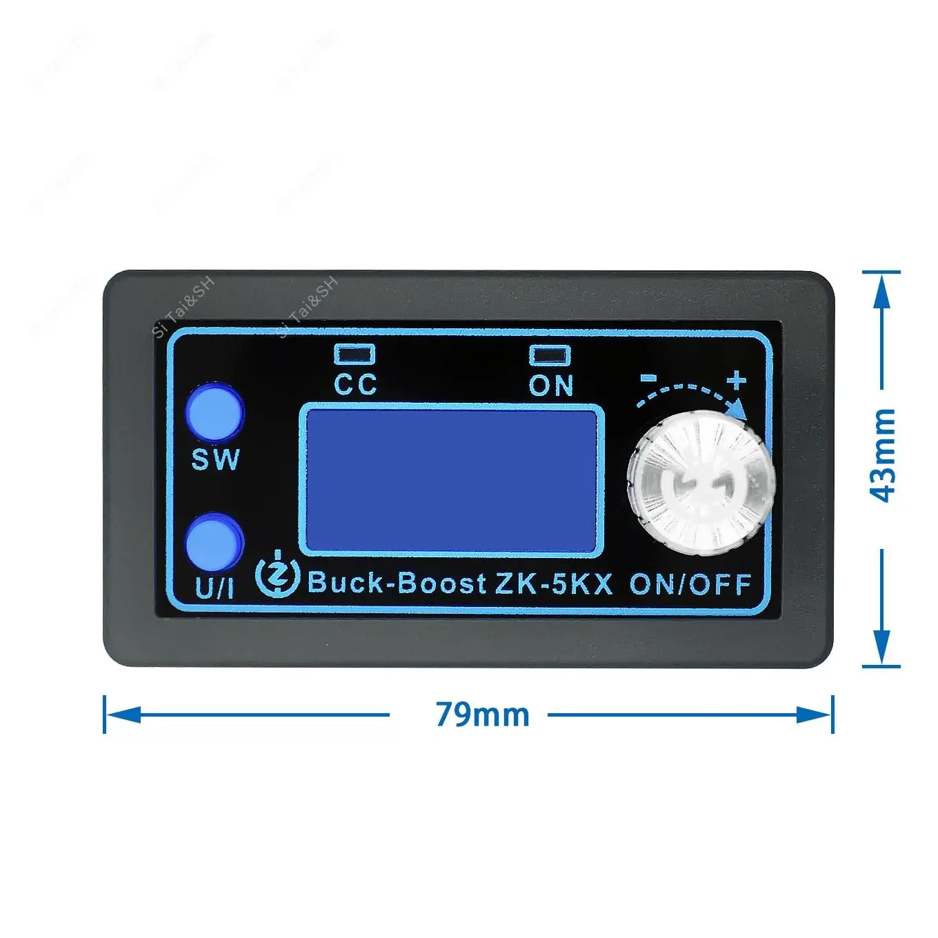 ZK-5KX DC DC Buck Boost Converter CC CV 6-30V 5A 80W 5V 6V 12V 24V Power Module Adjustable Regulated laboratory power supply