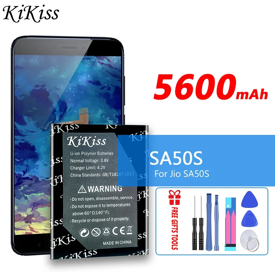 

5600mAh KiKiss Battery For Jio SA50S Mobile Phone Batteries