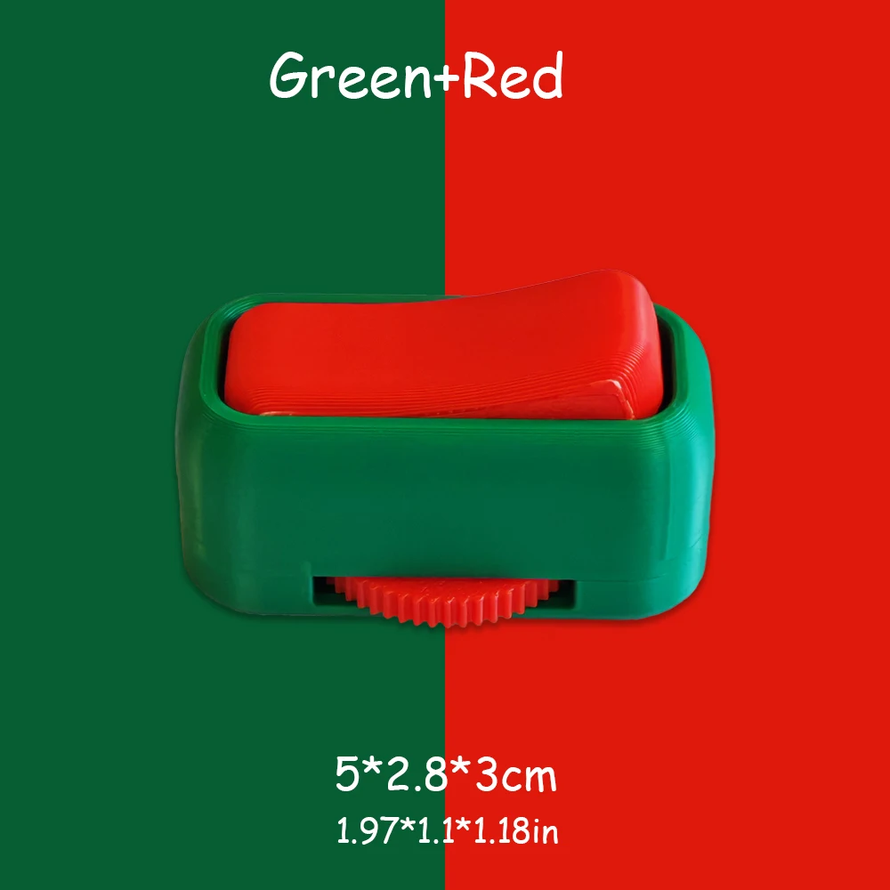 3Dプリントスイッチギア2IN1フィジェットトイポップクリックトイ、ストレスや不安を軽減する携帯型指先シミュレーションスイッチトイ