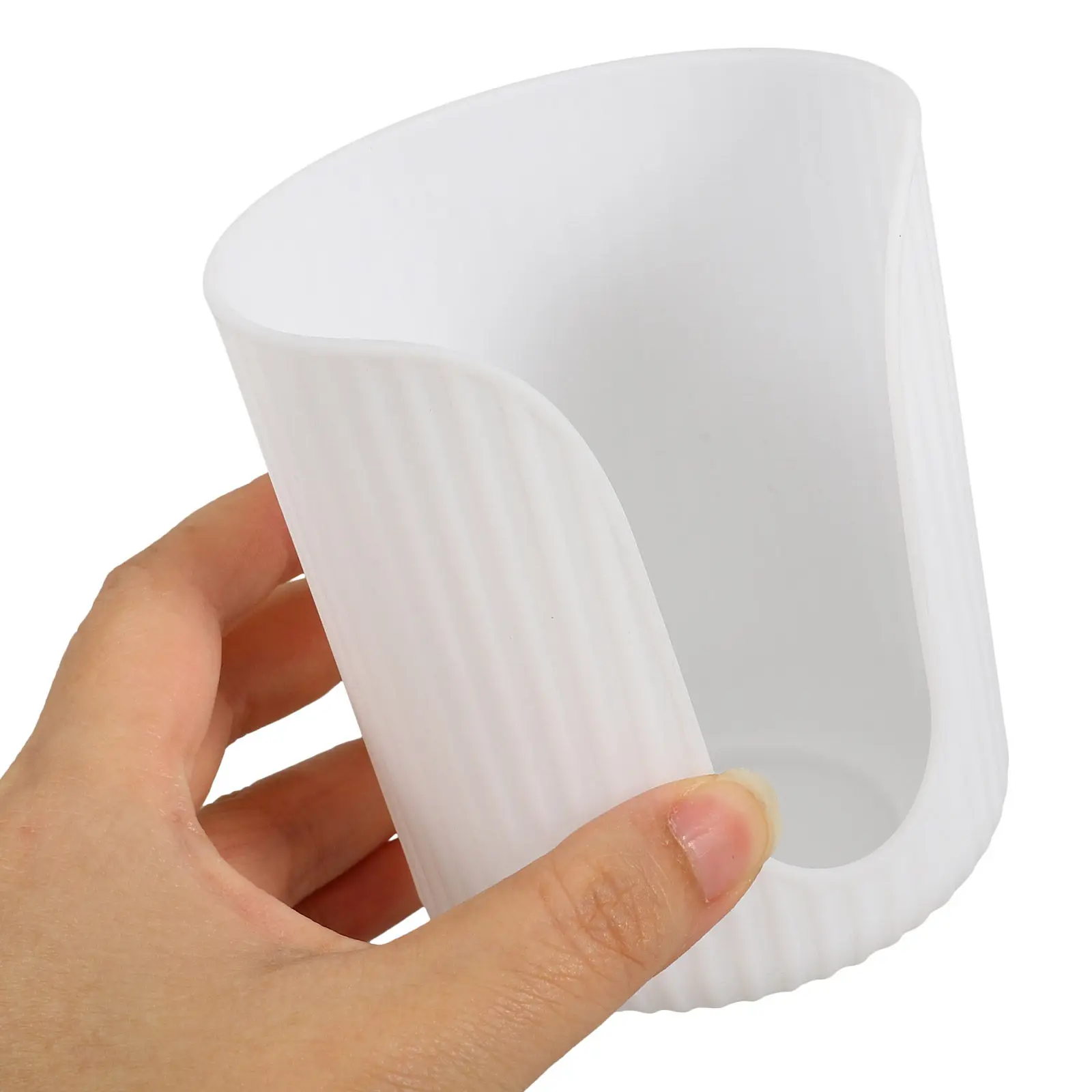 

2pcs Paper Holder Organizer Upright Plastic Dispenser For Countertop Desktop Coffee Station Supplies Cup Rack Paper Cup Storage