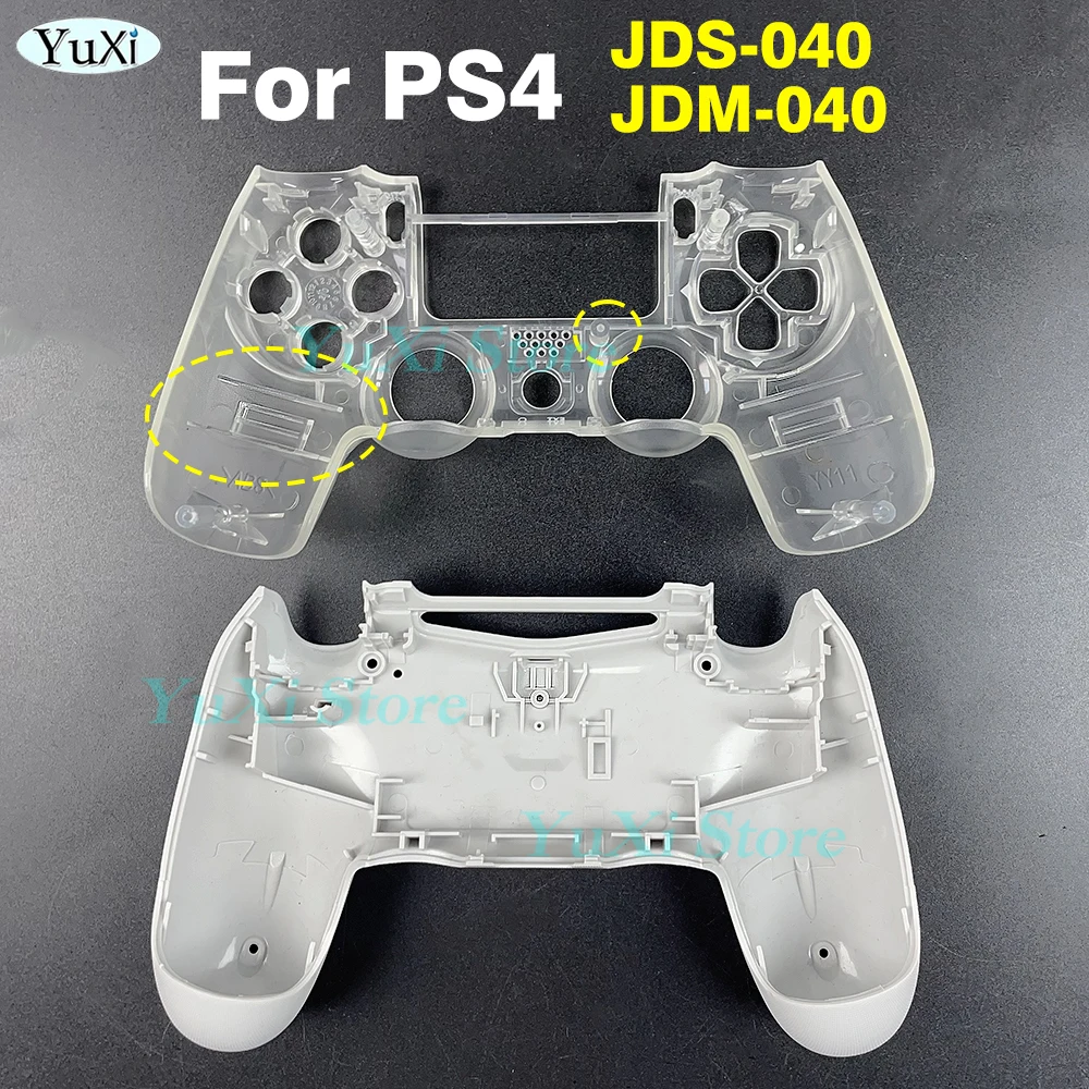 حافظة بديلة شفافة كاملة لوحدة تحكم PS4 Pro Slim PS5 لأجهزة Xbox One Slim Xbox Series XS Xbox 360 NGC