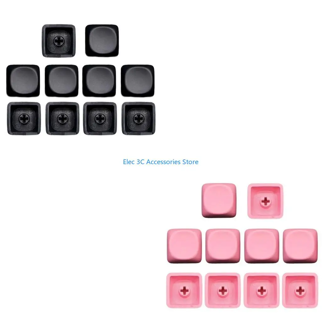 

Y51A 10pcs PBT -клавишные клавиши Profile 1u Blank Pulcement Cakecaps для игровых механических клавиатур