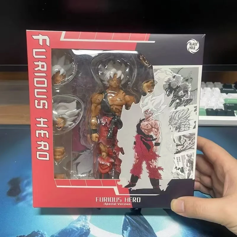 В наличии Новые игрушки Black Hole Dbz Son Goku Shf Ssj Super Saiyan Warrior Awakening Ver Anime Action Figure Kids Custom Toys Gifts