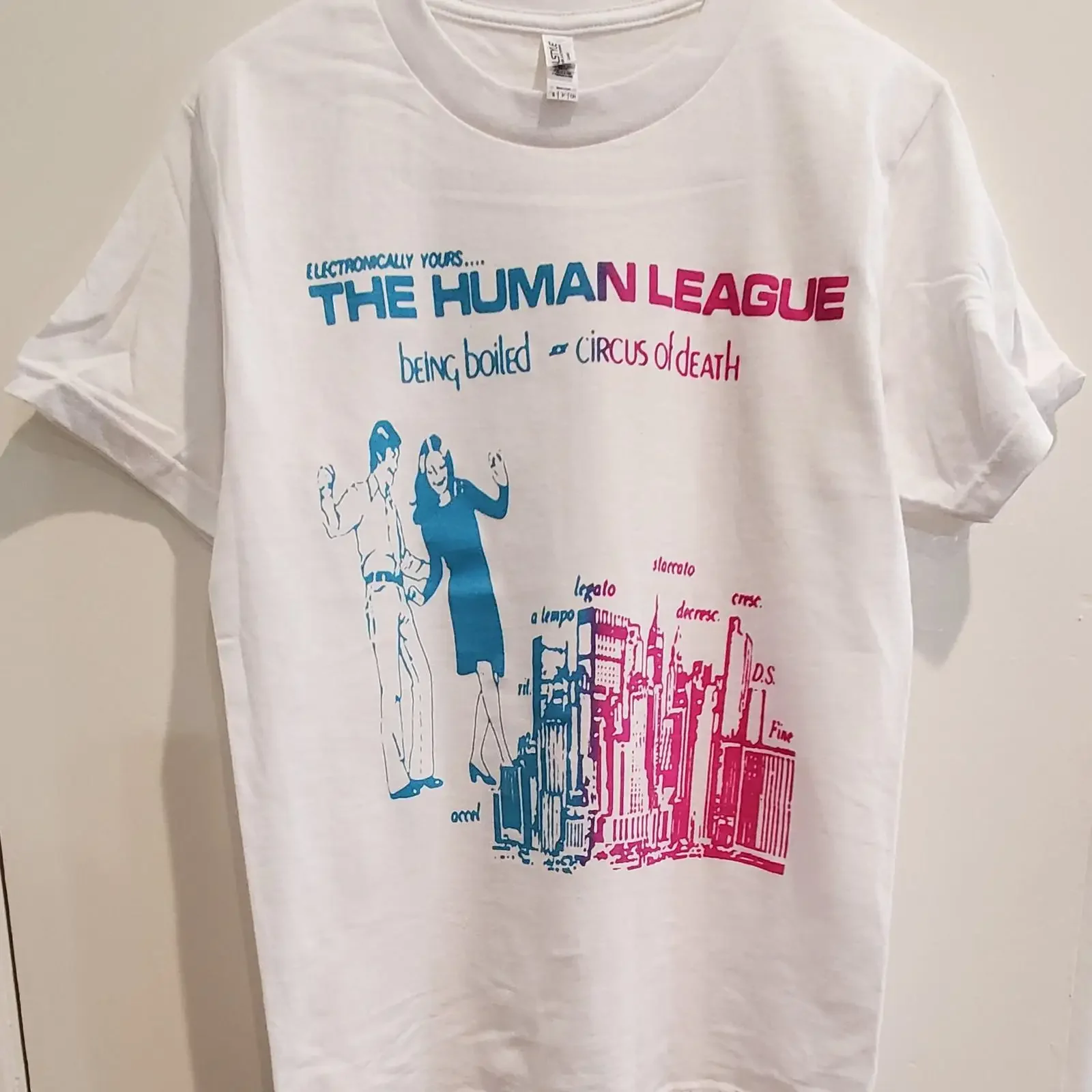 Human League T Shirt being boiled circus of death vintage Washed Breathable Unisex Stretched Comfortable Soft Versatile graphic