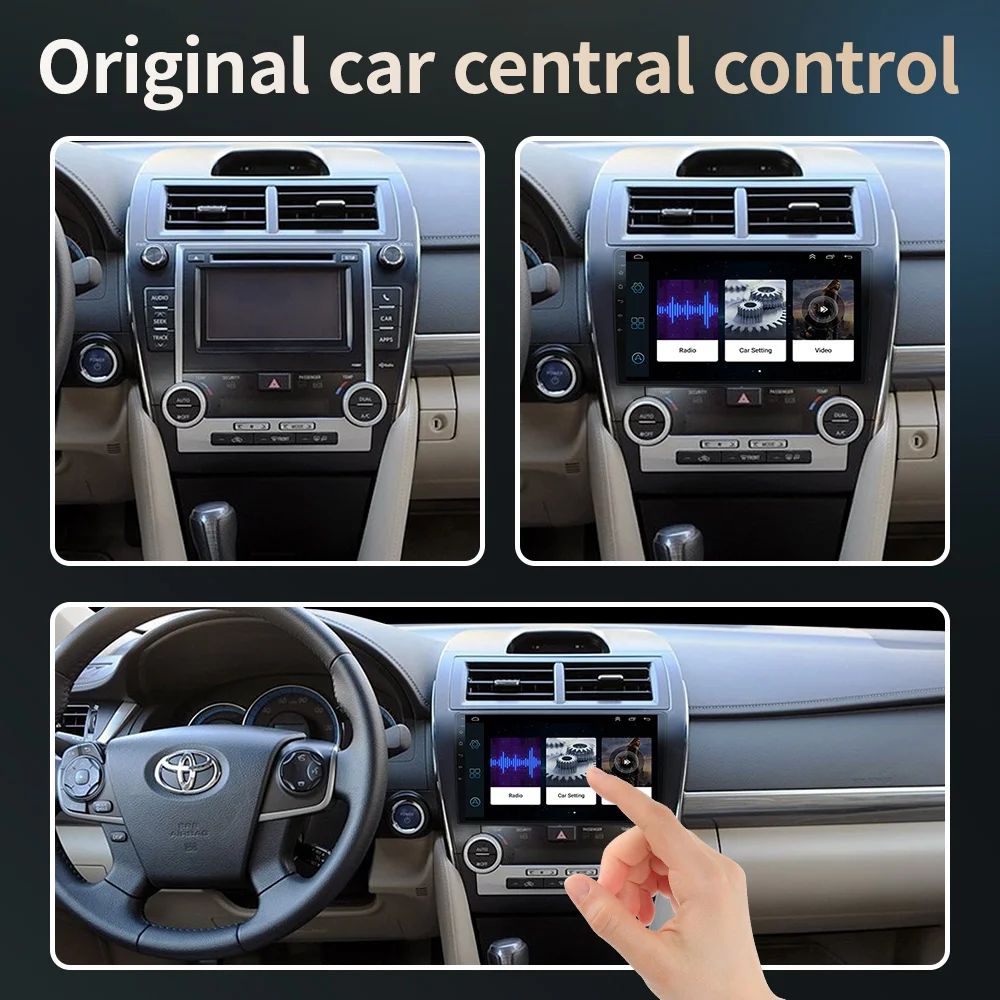 Android 10.1 2 Din Car Radio For Toyota Camry 7 XV 50 55 2012 2013 2014 Auto StereoMultimedia Video Player Navigation GPS Audio