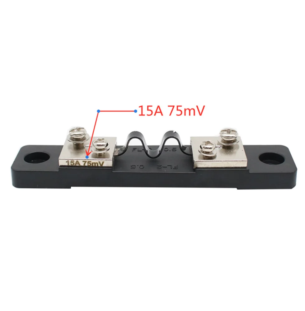 1pcs External Shunt FL-2 10A-50A/75mV Current Meter Shunt resistor For digital ammeter amp voltmeter wattmeter