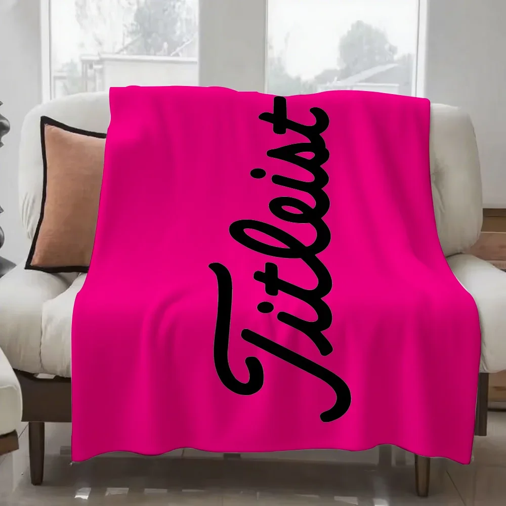 Manta ligera con diseño de Titleist inspirado en el golf para dormitorios, siestas, sala de estar, oficina, sofá, todas las estaciones
