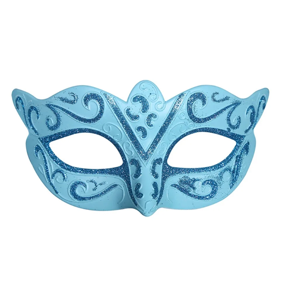 Party Cosplay Props Halloween Masks Plastic Masquerade Cosplay Mask Glitter Mask Carnival Costume Props The Phantom Dancer Mask