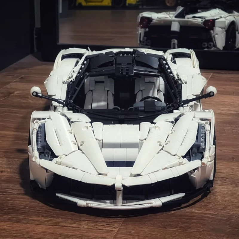 High-quality EVO High-end 61505W Technical Cool City Racing Car Hypercar Model Building Block Puzzle DIY Toys Chrismas Gifts Kid