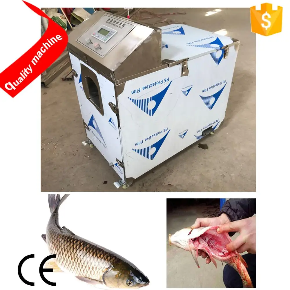 高品質自動魚洗浄機/魚殺し鱗取り機/魚フィレ洗浄機、低価格海上輸送