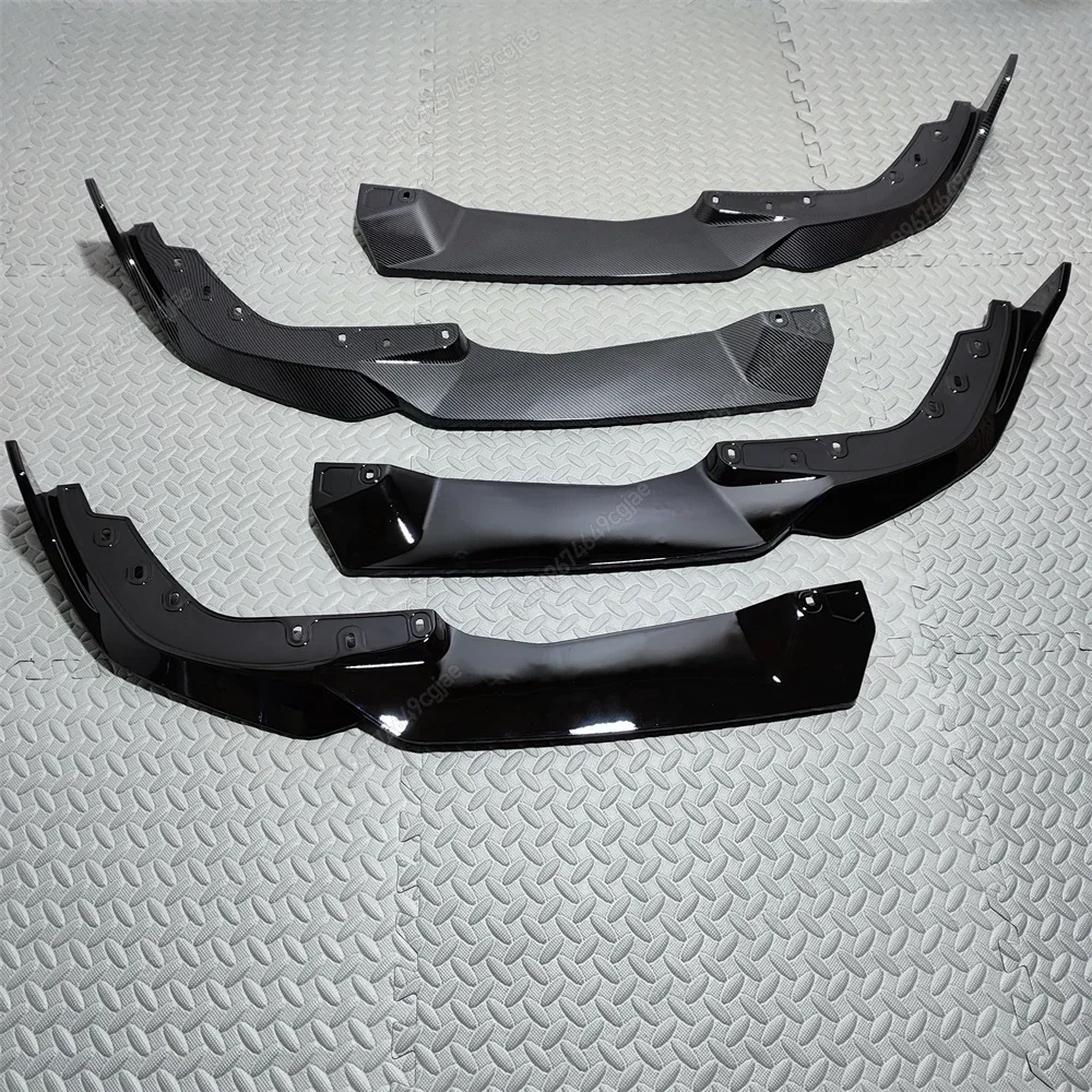 For BMW G20 G21 M-Sport 318i 320i 330i M340i 2022-2024+ LCI Front Bumper Splitter Lip Spoiler Diffuser & Canards Trim Sticker