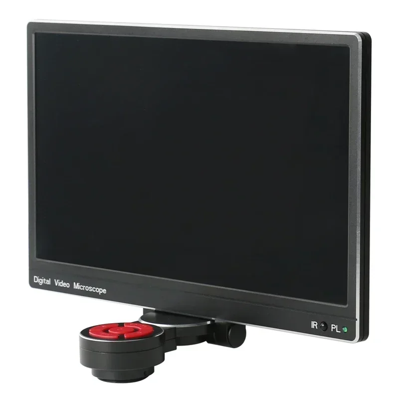1080P 4K 38MP HDMI USB WIFI 11.6 inch LCD Display Integration System Monitor Measurement Industry Video Microscope Camera 1X~16X
