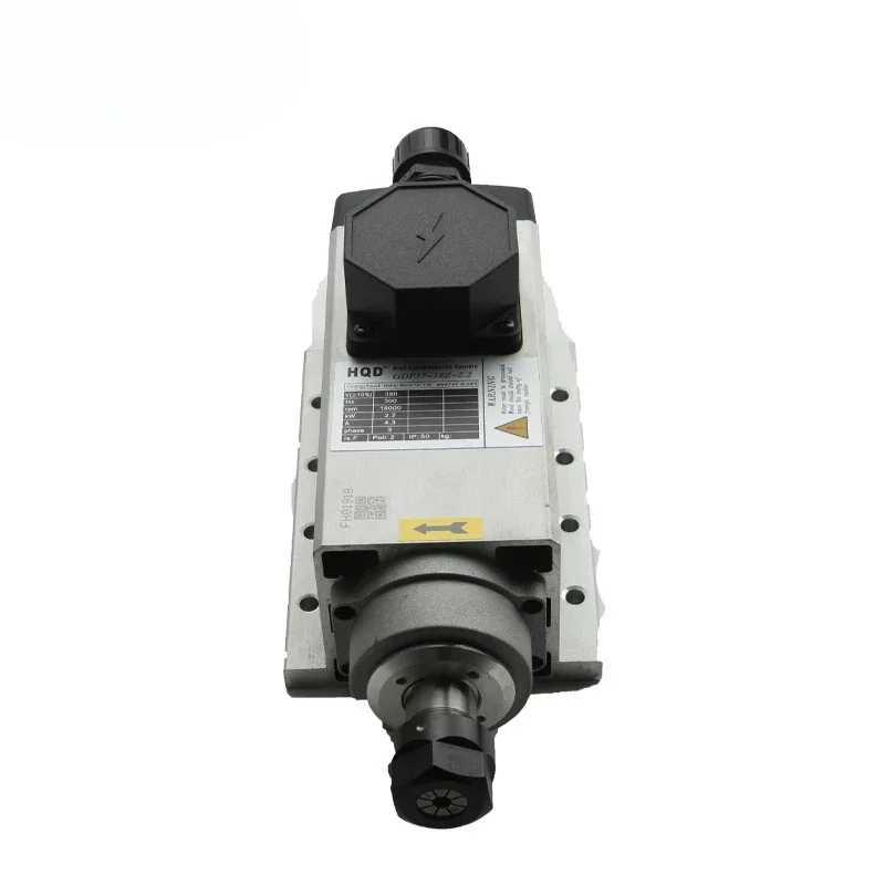3.5kw 4.5kw 6kw 7.5kw Air Cooling Spindle ER25/Engraving Machine Spindle Moter With Flange