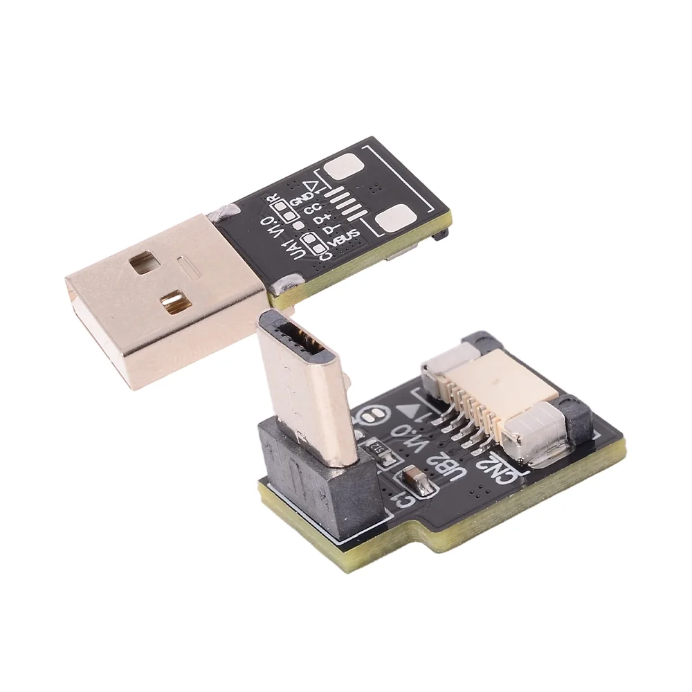 DIY USB 2.0 Socket Male Female Test PCB Board Type A B C Micro-B/Mini-B Head Adapter Combination for Electronics GPS 480Mbps
