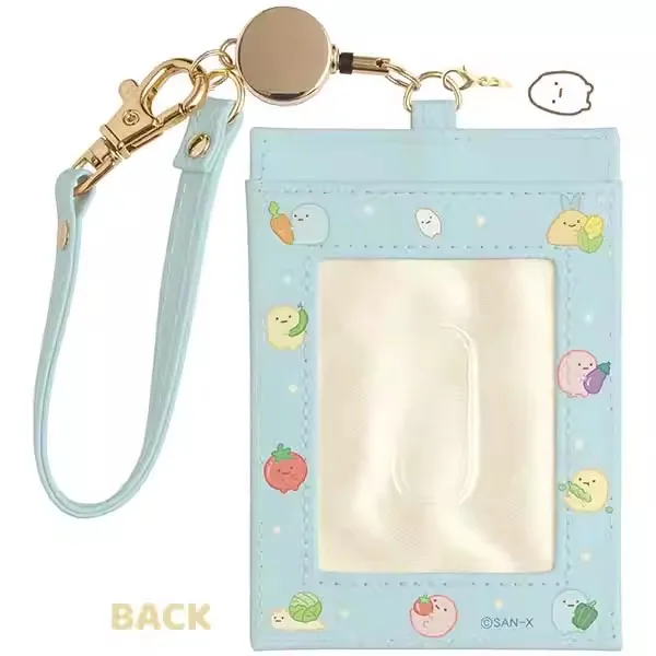 New Cute Sumikko gurashi Girls Children PU Card ID Holder Key Chain For Women