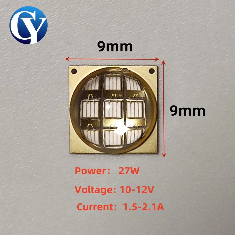 Imagem -02 - Lâmpada de Cura uv do Poder Superior para a Impressora do Inkjet 27w 20w 9090 Smd Microplaqueta 365nm 385nm 395nm 405nm