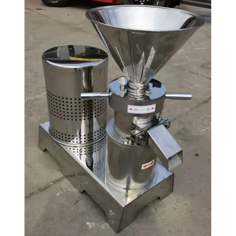 Industrial Vertical Split Colloid Mill Nut Butter Grinder Sesame Tahini Making Machine