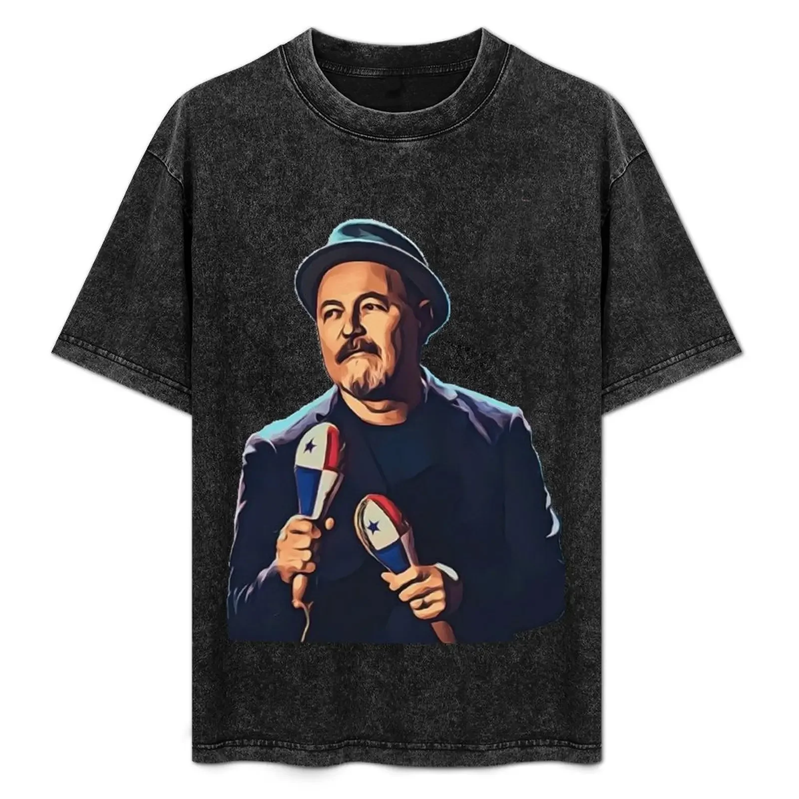 

Ruben Blades - El poeta de la Salsa T-Shirt graphic tee shirt new edition blue archive Men's t-shirt