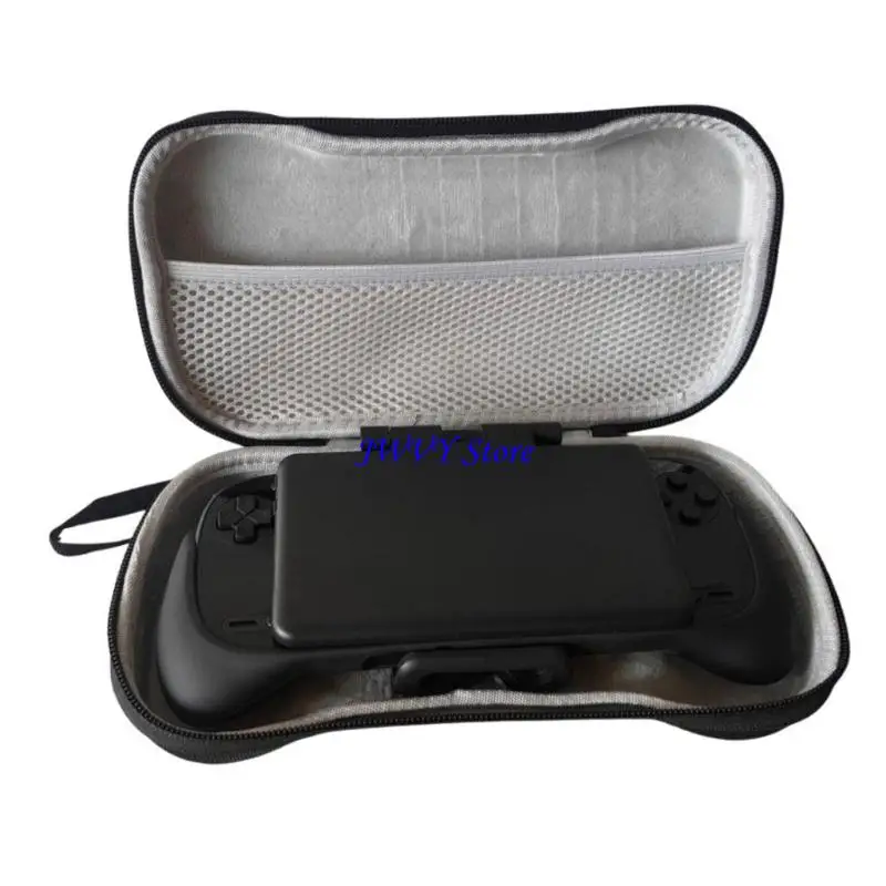 573A Carrying Case for Retroid Pocket 5 Scratchproof Storage Box Game Console Shockproof Protector Case with Mesh Pocket