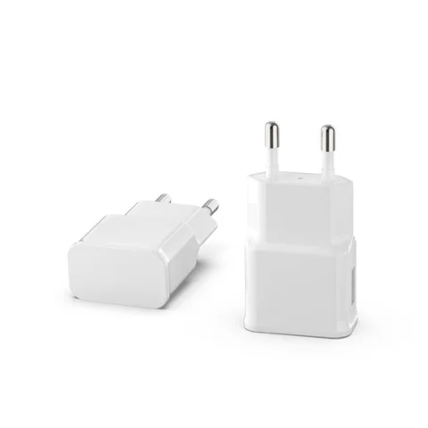 Caricatore da muro USB da 10 W Adattatore di alimentazione 5 V 2 A Caricatore universale per telefono cellulare con spina USB UE certificato CE compatibile con Samsung Galaxy